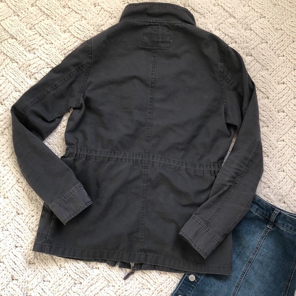 Gray Utility Jacket - Picture 2 of 3